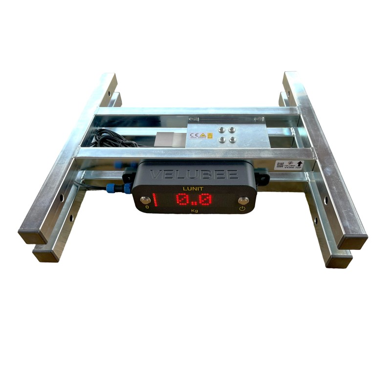 VeluBee Lunit - offline váha s displejem pro vzdálené lokality